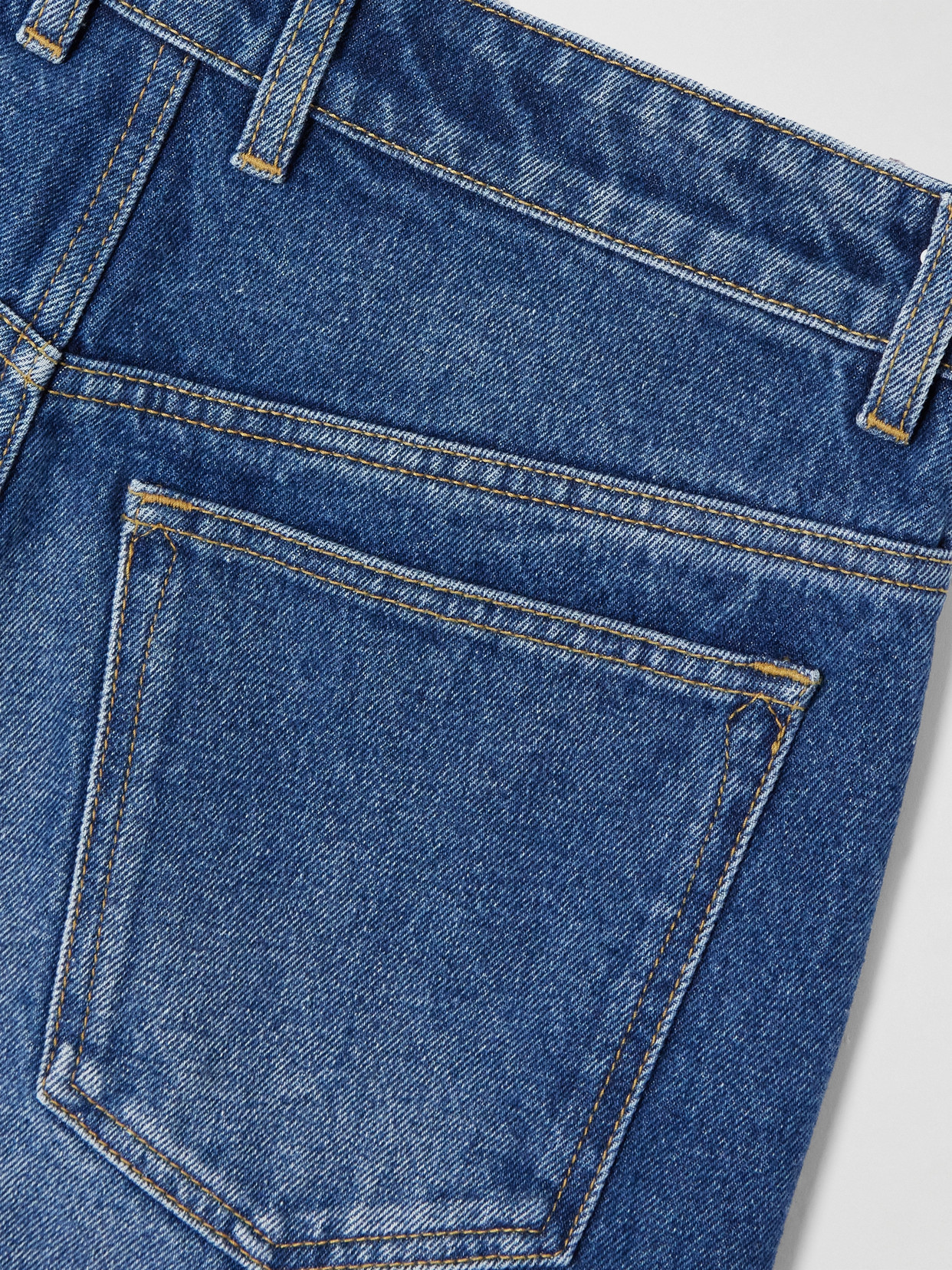 Rabanne Blue Embellished Jeans In Blue
