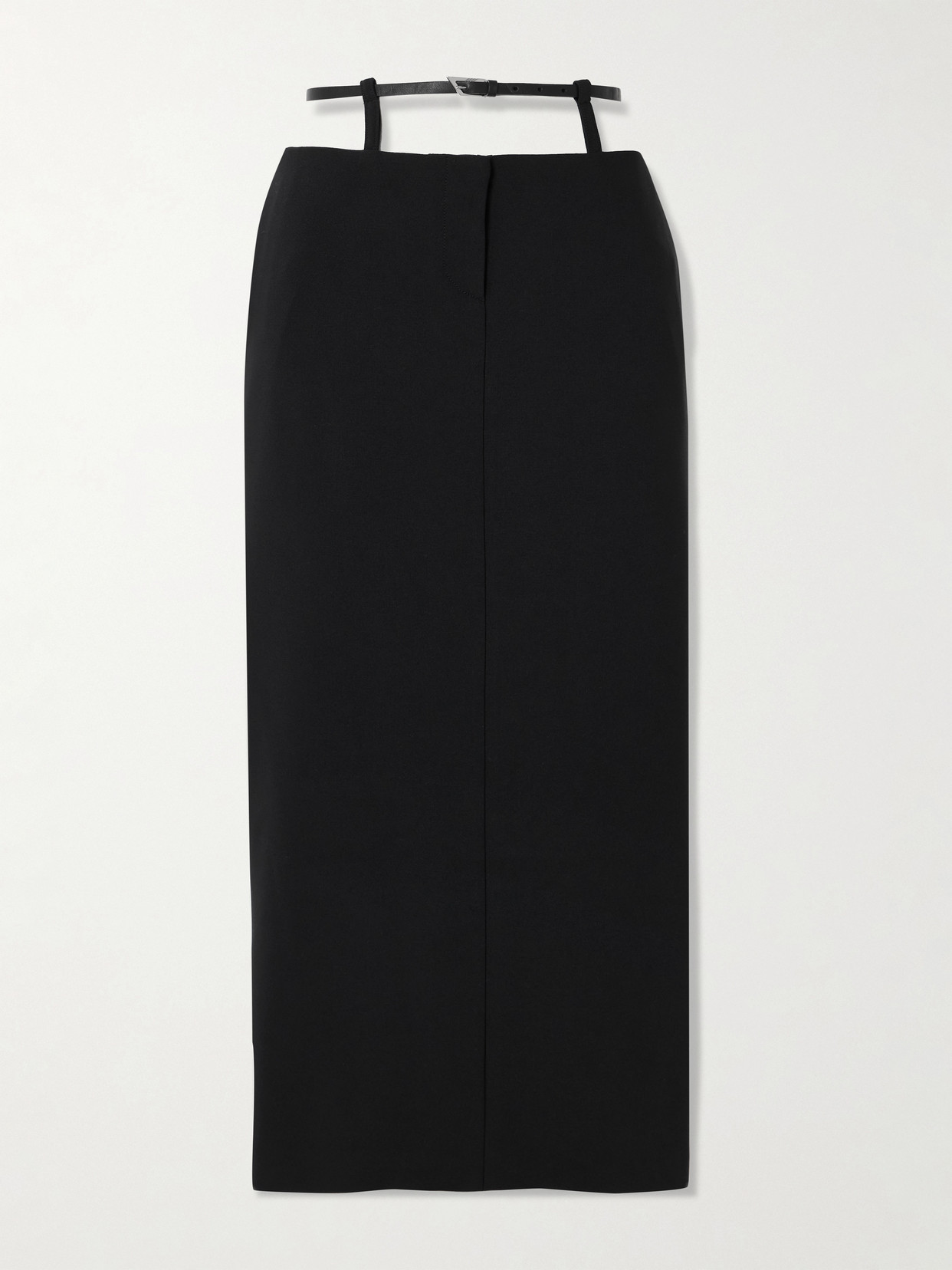Attico Midi Skirt In Black
