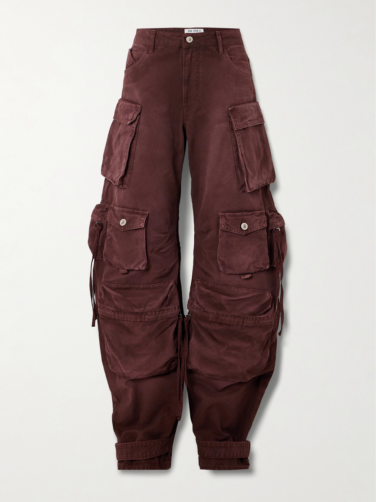 Attico Jeans In Red
