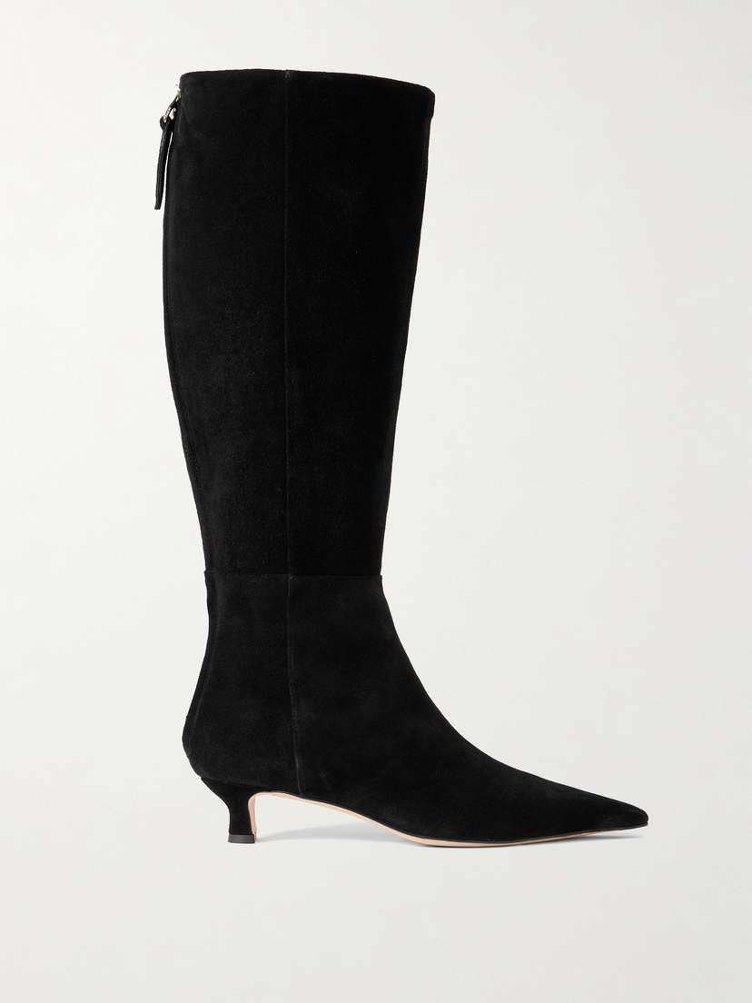 aeyde Zazie Suede Knee Boots