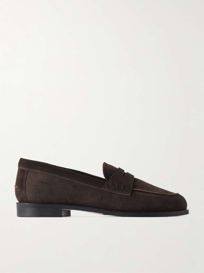 aeyde Oscar Suede Loafers