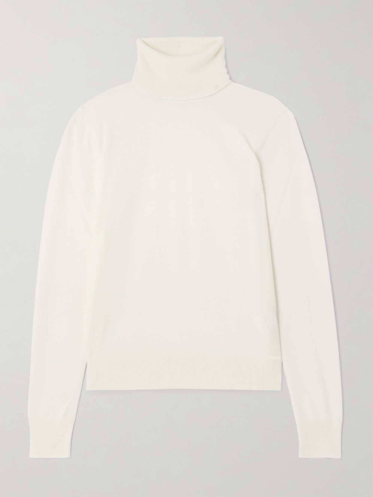 Polo Ralph Lauren Cashmere Turtleneck In Cream