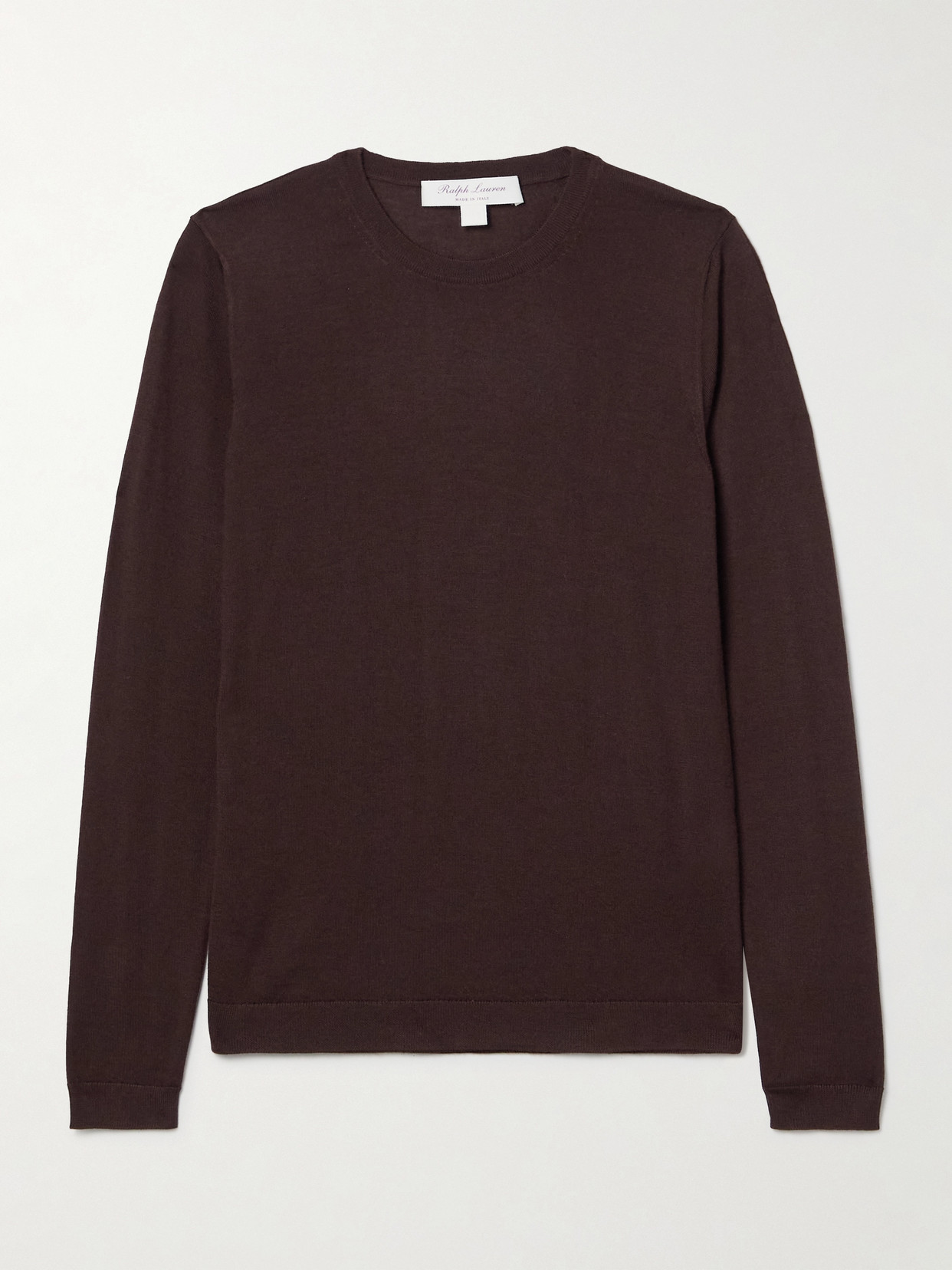 Polo Ralph Lauren Cashmere Sweater In Brown