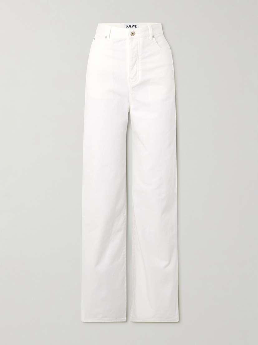 Loewe High-rise Wide-leg Jeans