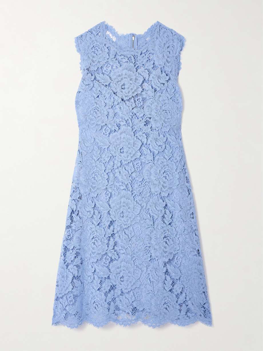 corded lace mini dress