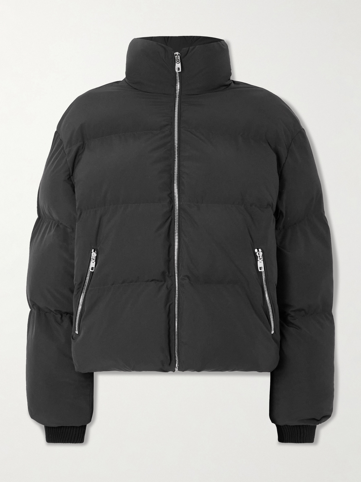 Dolce & Gabbana Padded Quilted Shell Jacket In Black