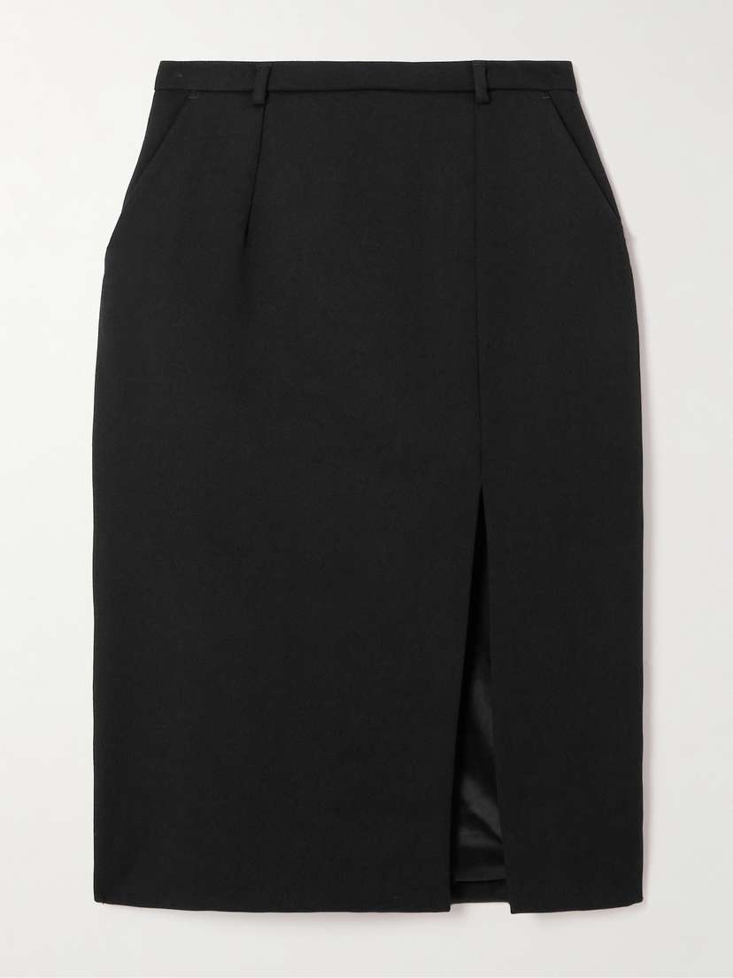 Dolce & Gabbana Silk-blend Gabardine Skirt