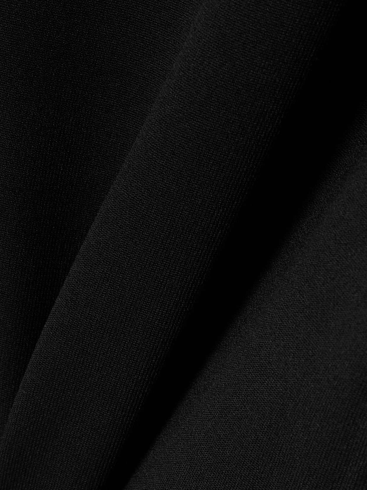 Dolce & Gabbana Cady Calf-length Skirt With Slits In Black