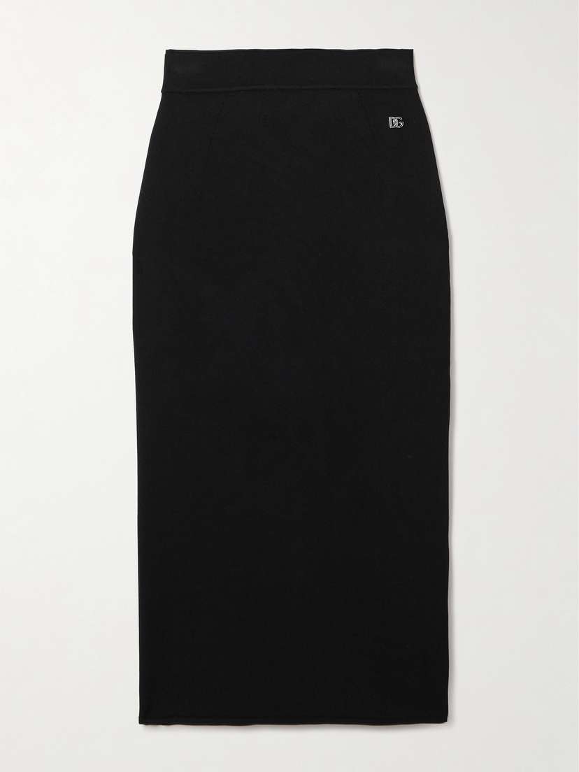 Dolce & Gabbana Stretch-jersey Midi Skirt