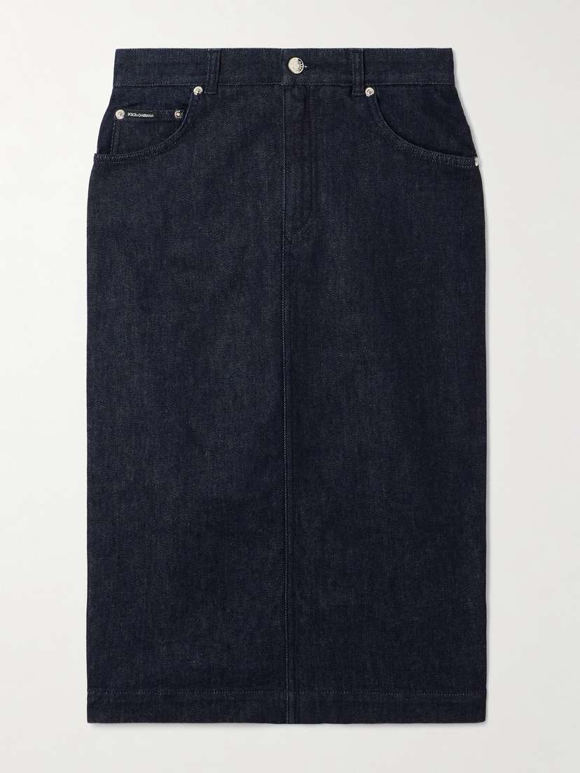 Dolce & Gabbana Stretch-denim Skirt