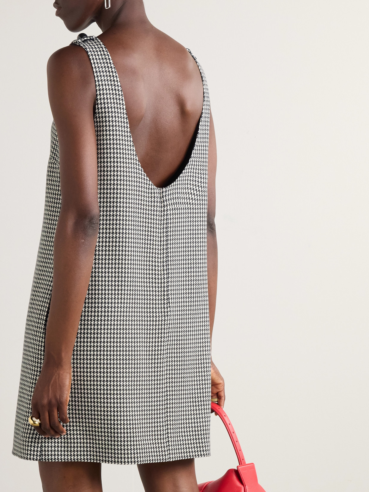 Dolce & Gabbana Virgin Wool Dress In Gray