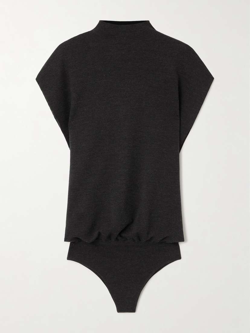 Alaïa Wool Turtleneck Bodysuit