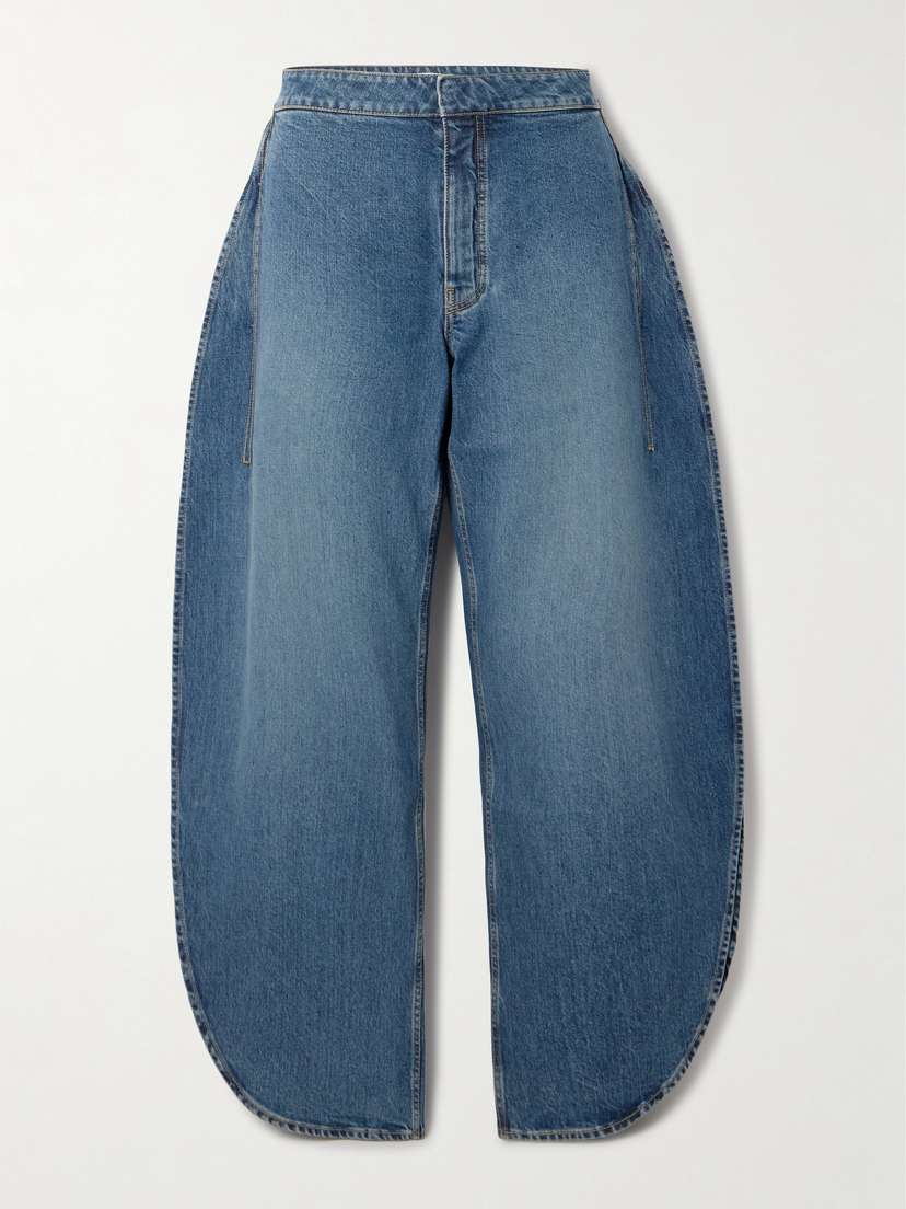 Alaïa High-rise Barrel-leg Jeans