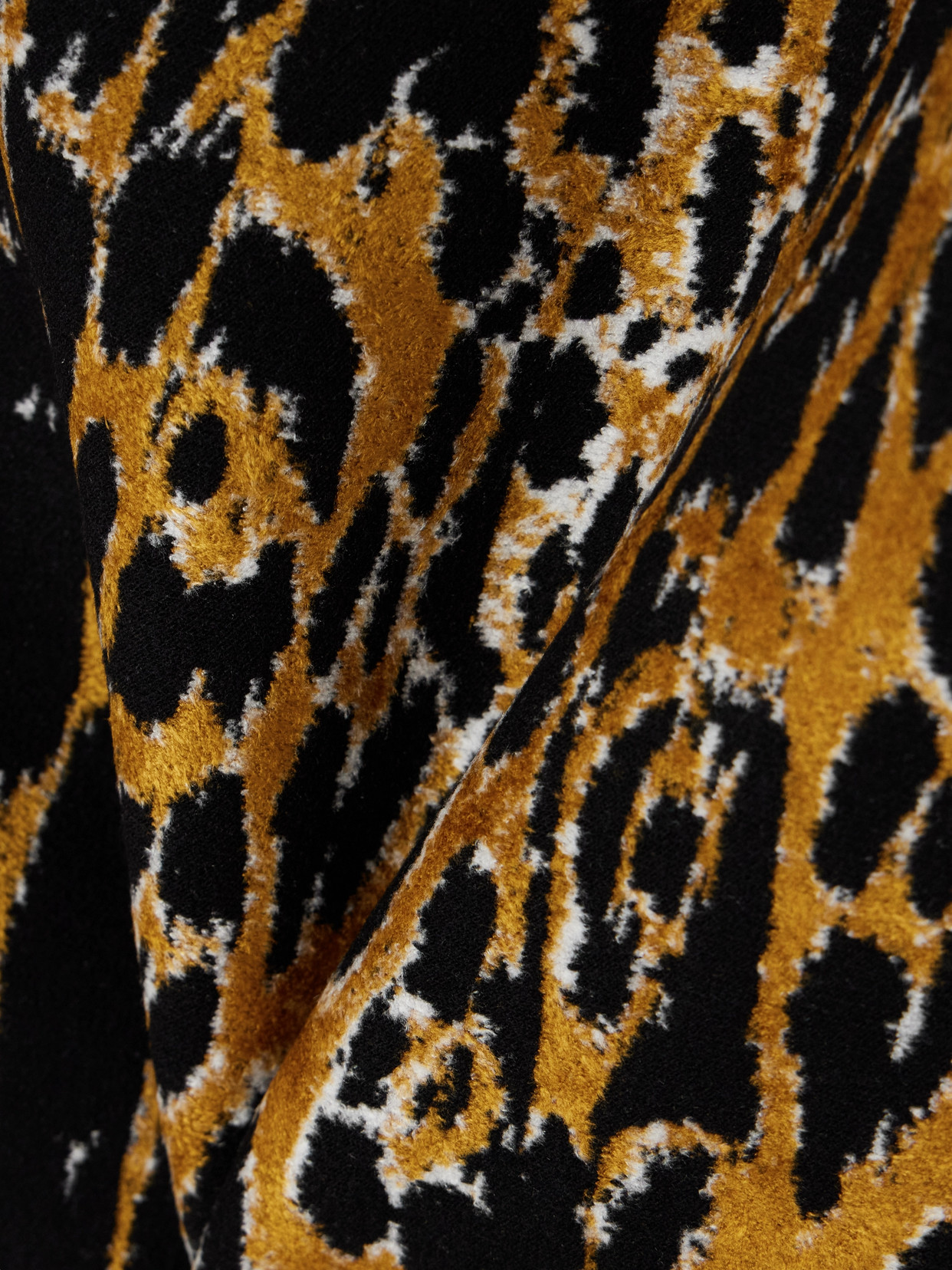 Alaïa Leopard-printed Jacquard Knit Mini Skirt In Animal Print