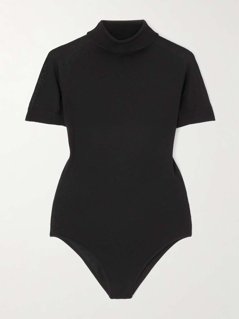 Alaïa Wool-jersey Bodysuit