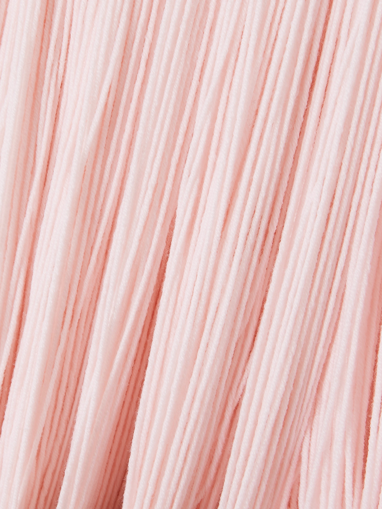 Alaïa Fringed Wool Tapered Pants In Pink
