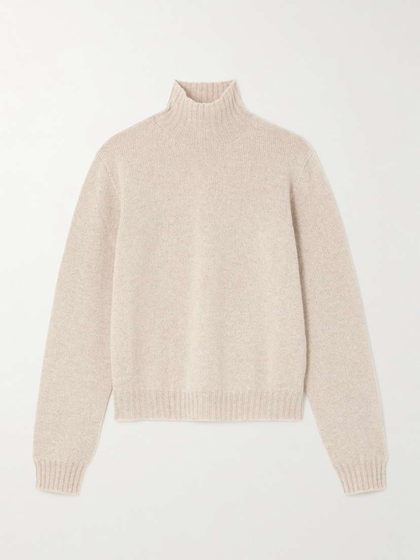 The Row Kensington Cashmere Turtleneck Sweater