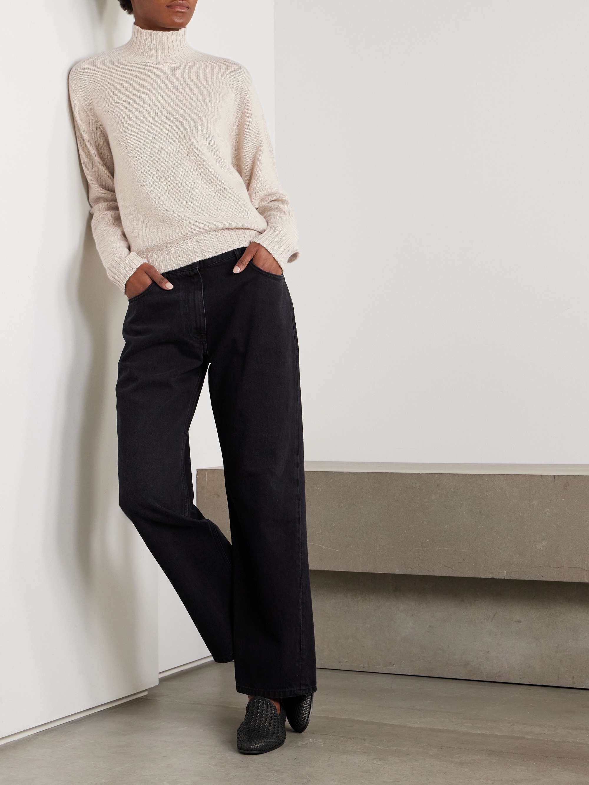 THE ROW Kensington cashmere turtleneck sweater