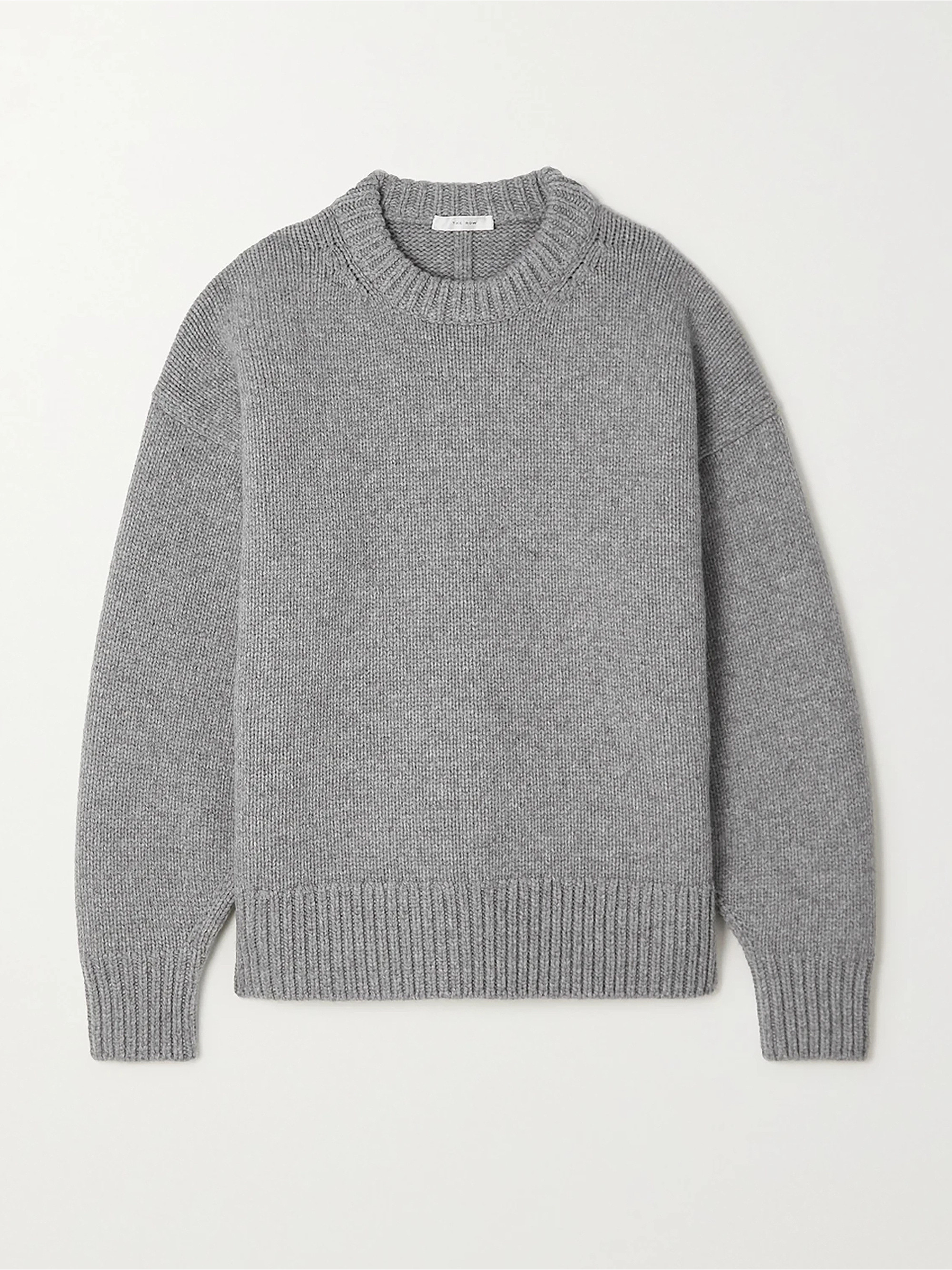 The Row Essentials Ophelia oversized wool and cashmere-blend sweater thumbnail