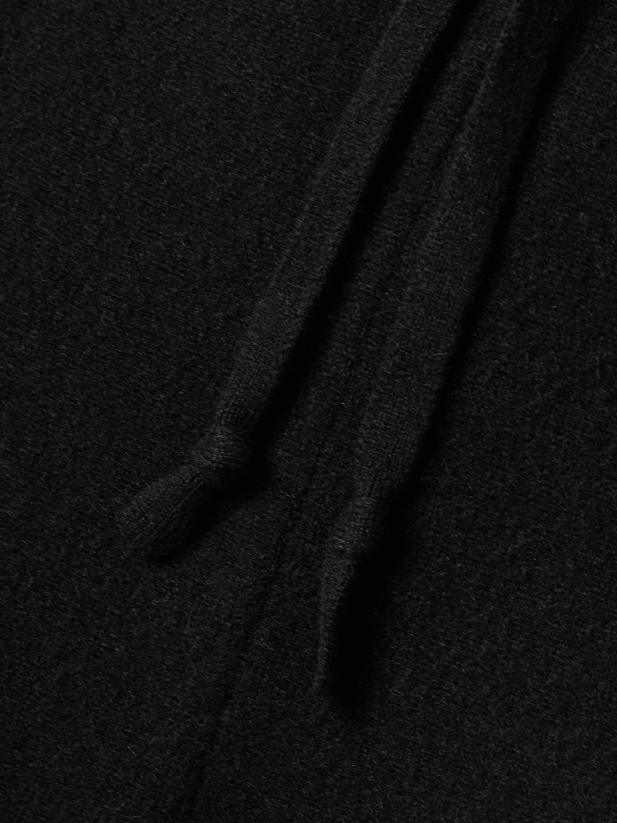 The Row Hayat Cashmere Track Pants In Black