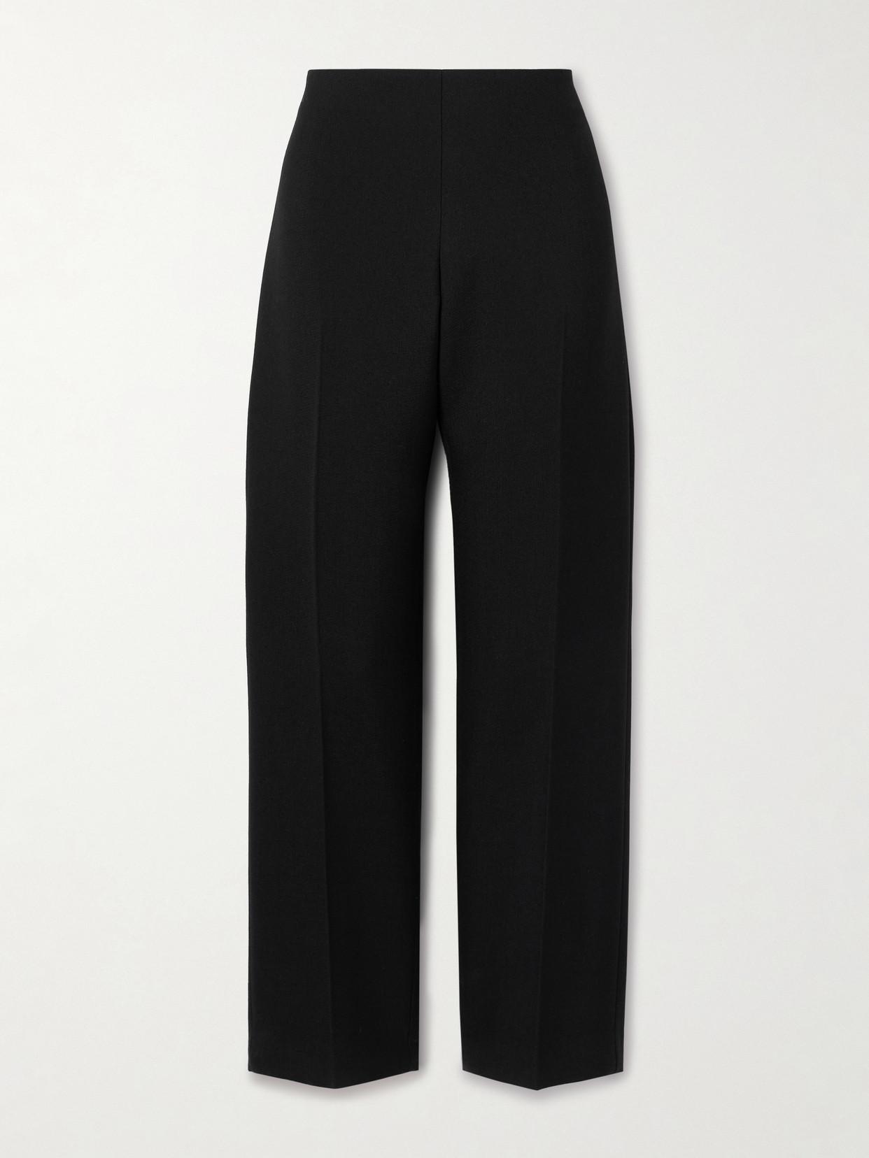 THE ROW VESCO WOOL-CREPE STRAIGHT-LEG PANTS