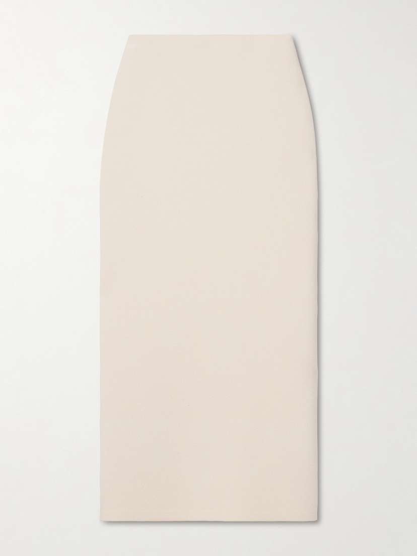 The Row Hodette Stretch-knit Midi Skirt