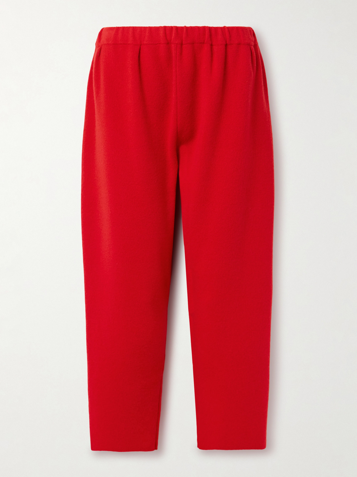 The Row Herea Cashmere Pants In Red