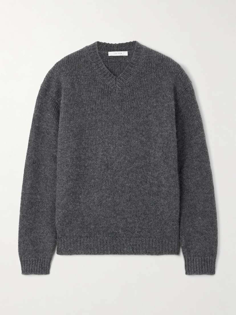 The Row Harini Brushed-cashmere Sweater
