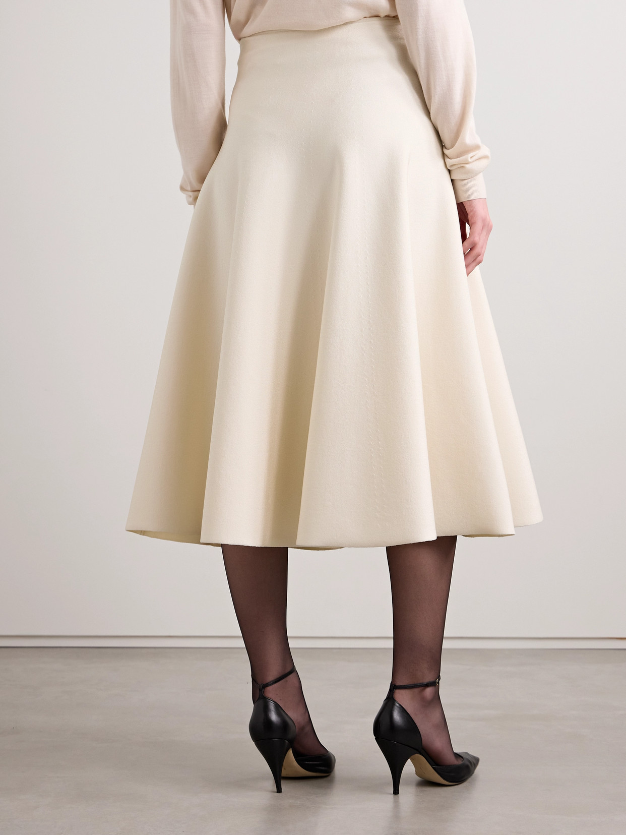 Harley Stretch-Knit Midi