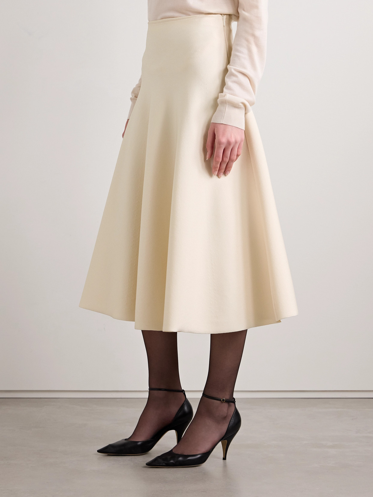 Harley Stretch-Knit Midi