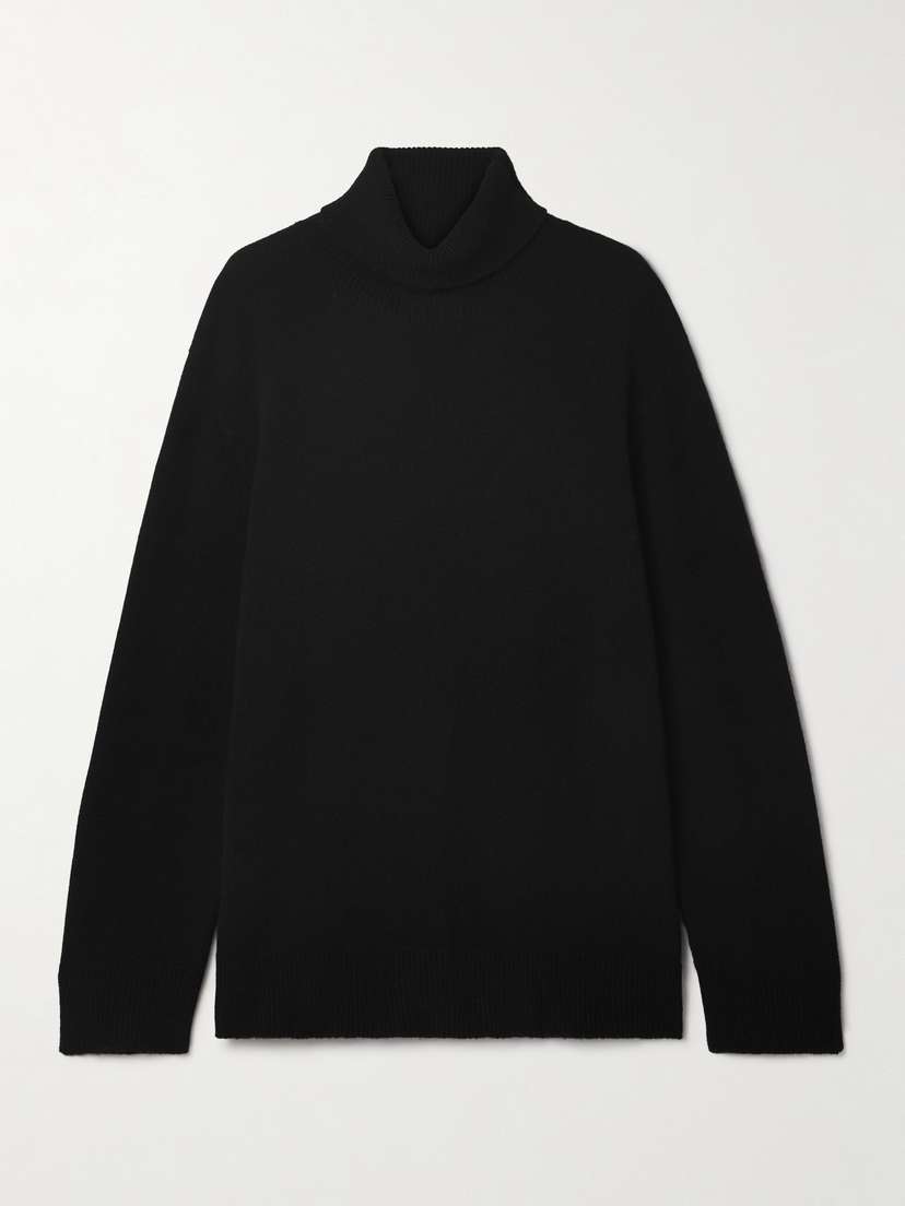 The Row Hepny Cashmere Turtleneck Sweater
