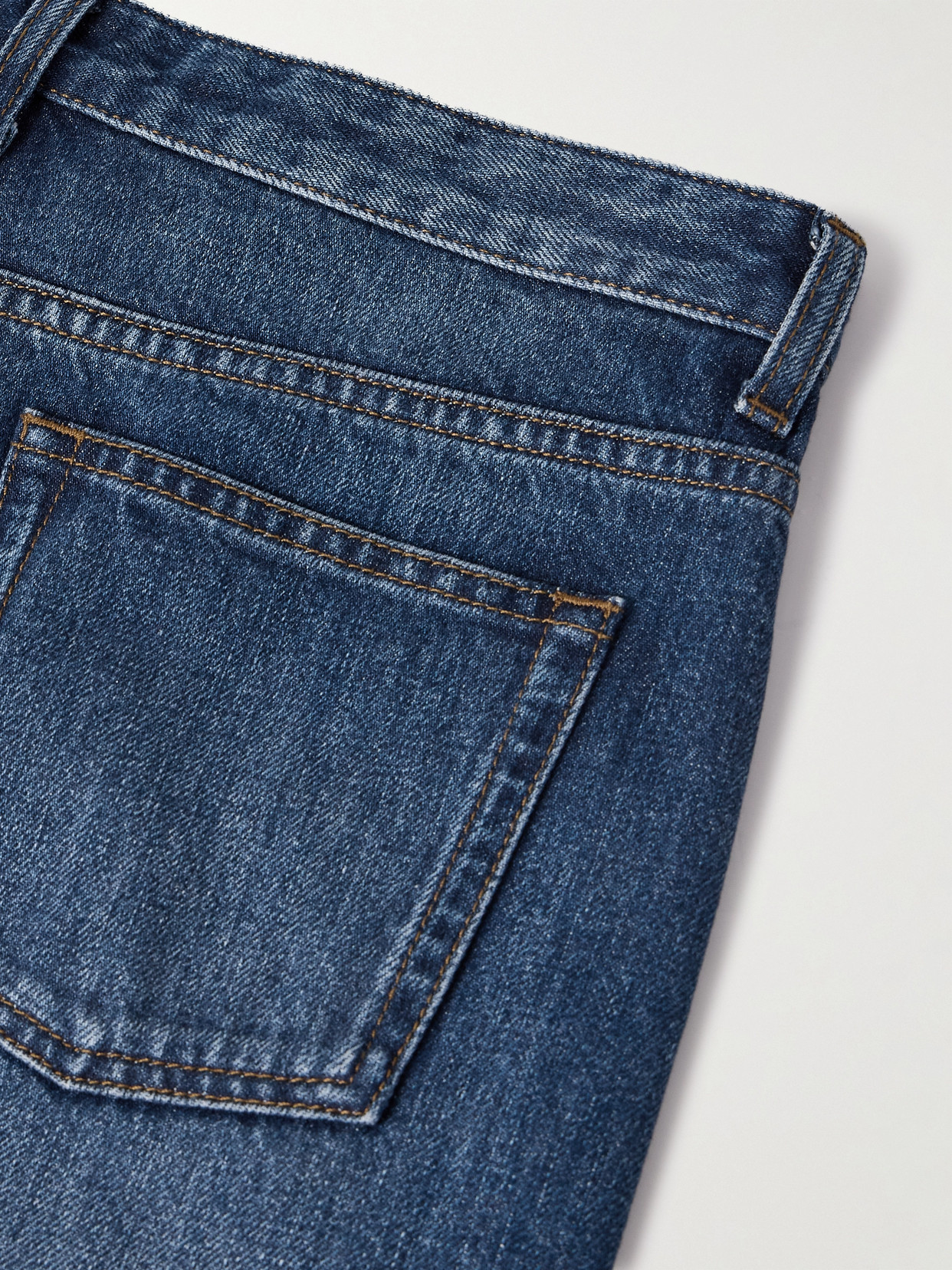 THE ROW RIACO MID-RISE STRAIGHT-LEG JEANS