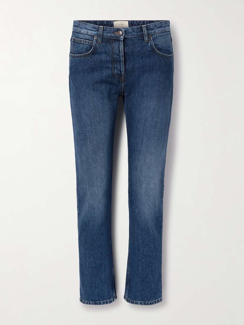 The Row Riaco Mid-rise Straight-leg Jeans