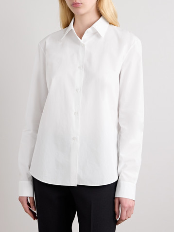 The Row Maigret cotton-poplin shirt