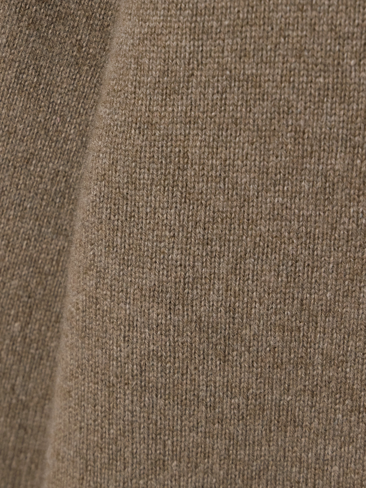The Row Hepny Mélange Cashmere Turtleneck Sweater In Brown