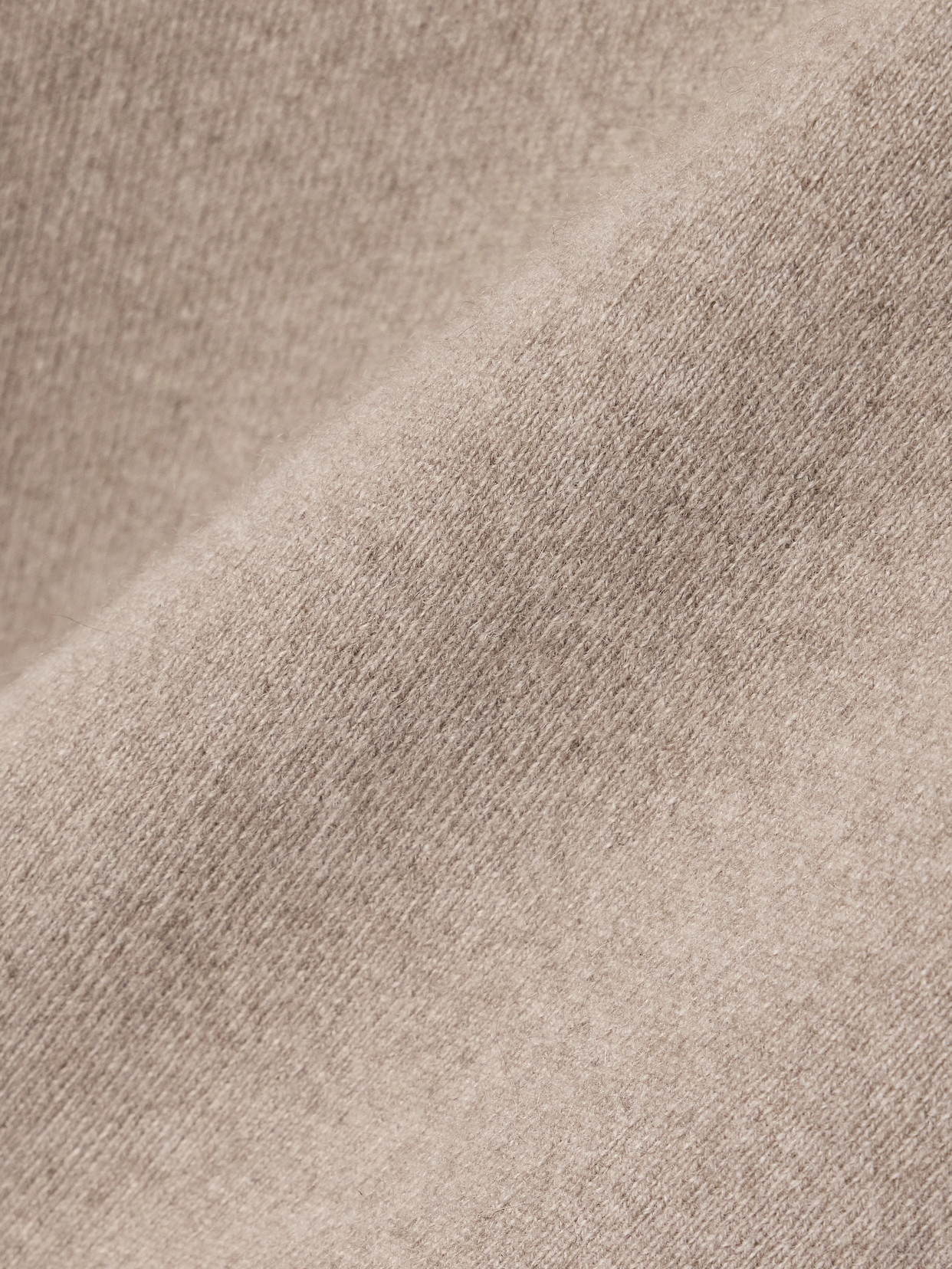 The Row Heta Mélange Cashmere Turtleneck Sweater In Brown