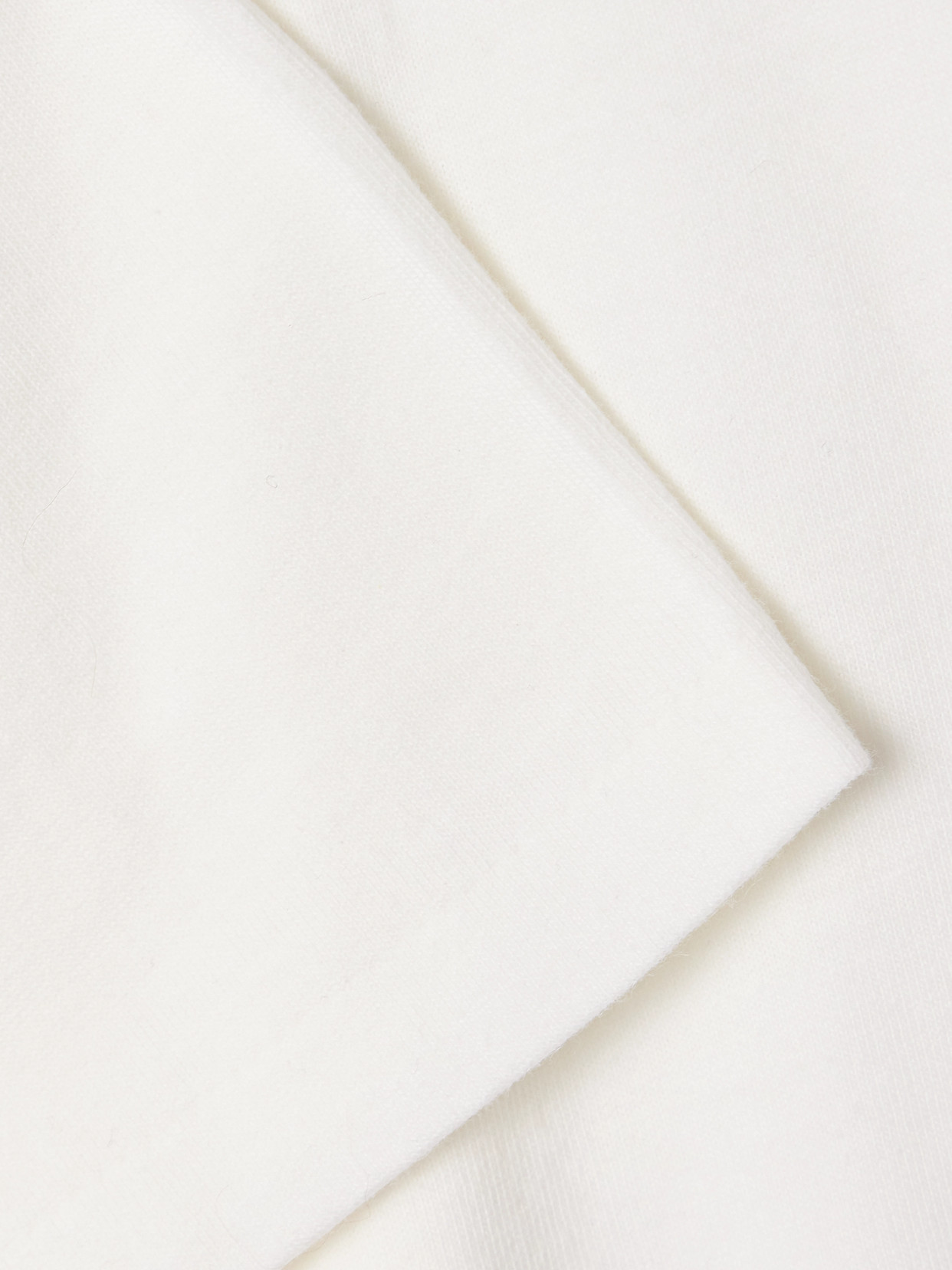 The Row Calibi Cotton And Silk-blend Jersey T-shirt In White