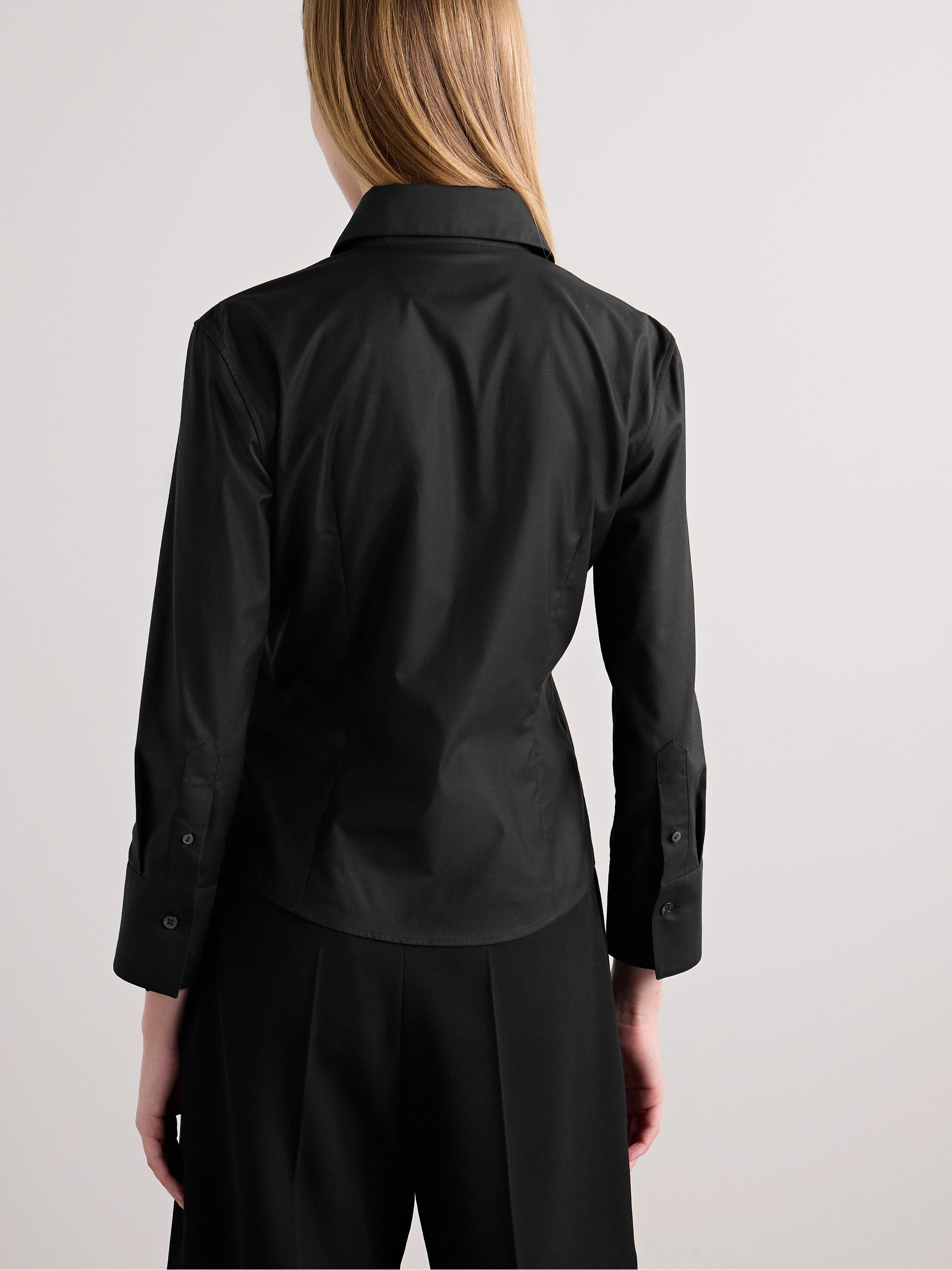 The Row Frou cotton-blend poplin shirt thumbnail