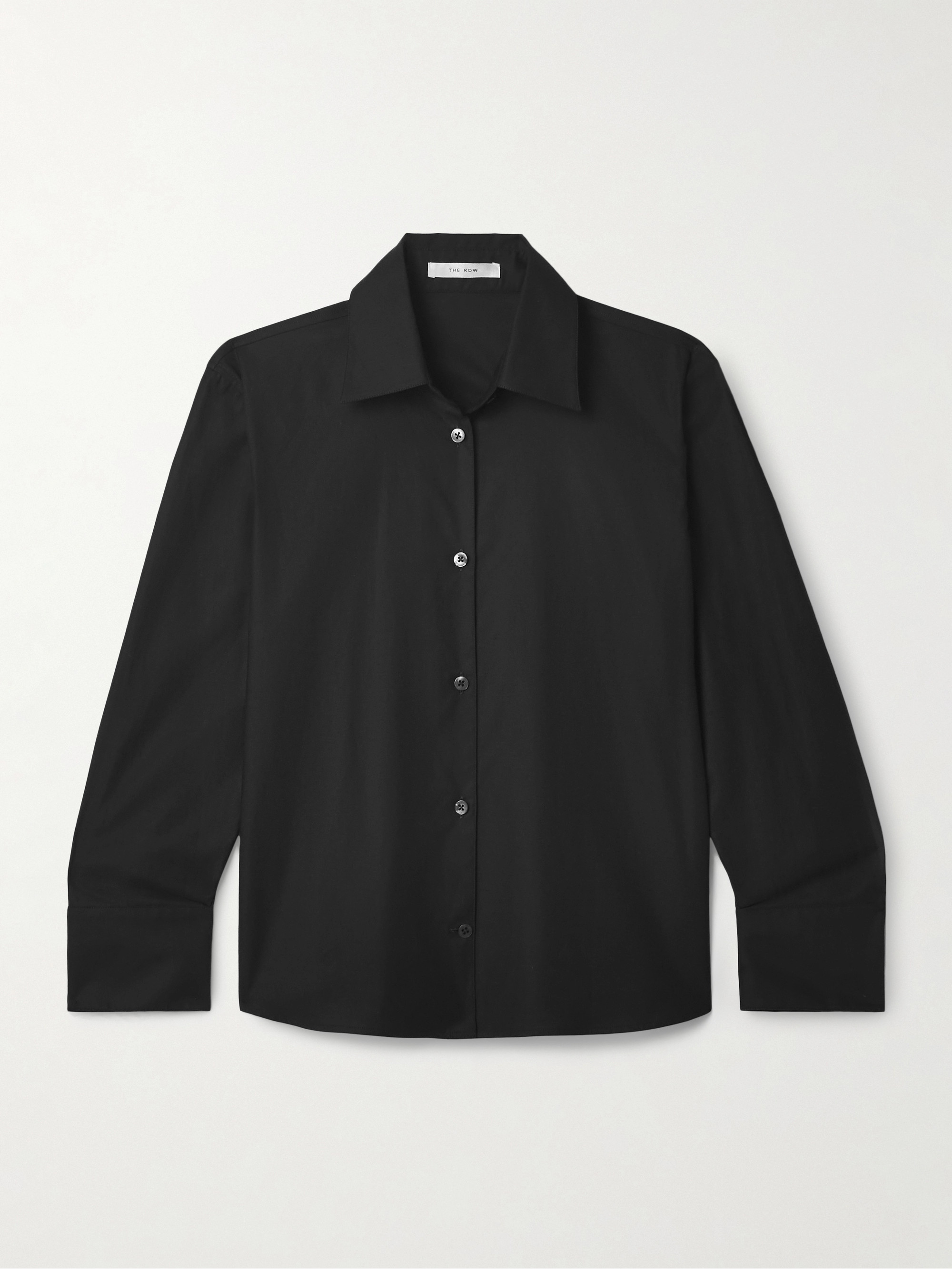 The Row Frou cotton-blend poplin shirt thumbnail