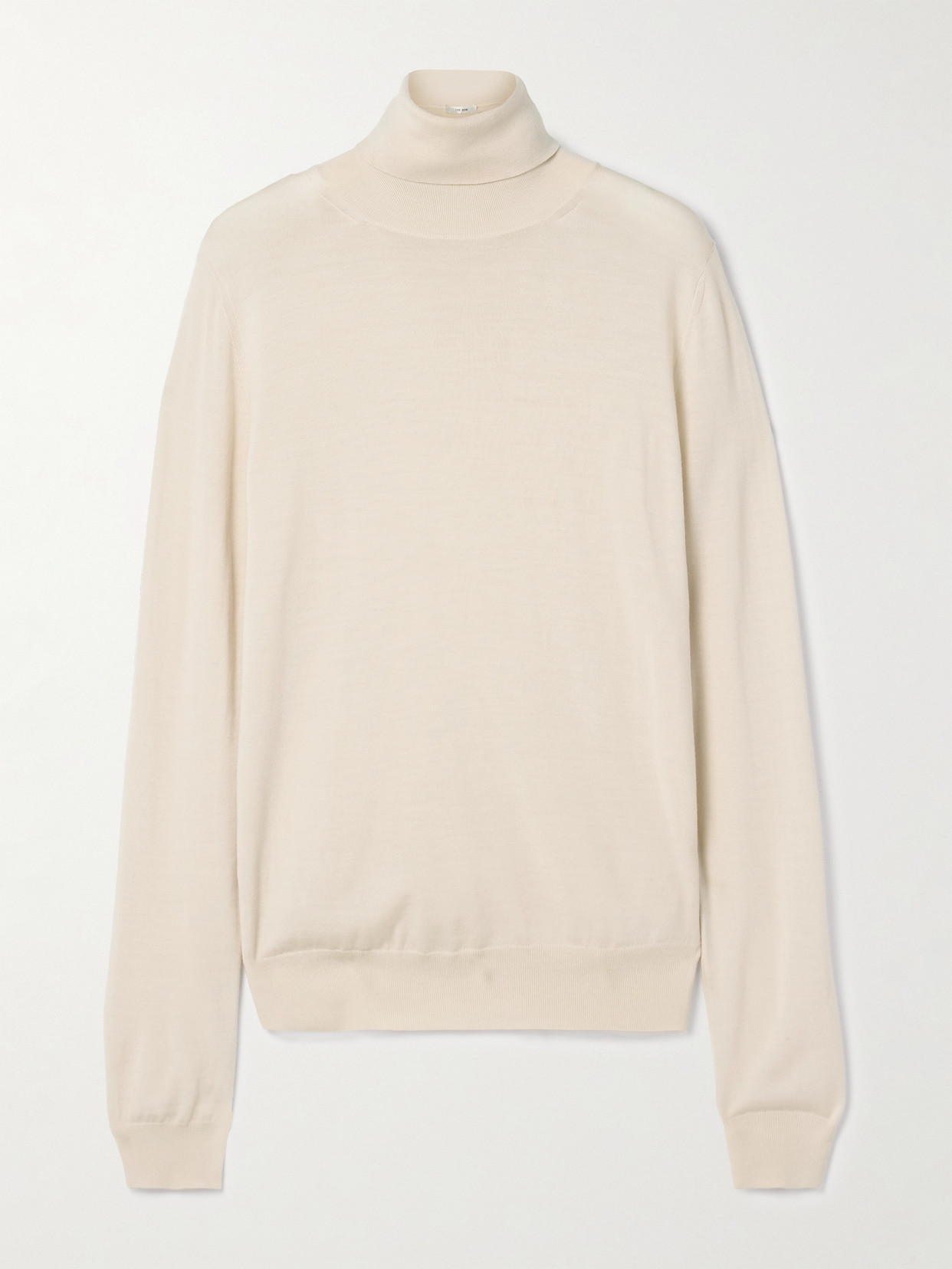 The Row Off-white Heva Turtleneck In Ecru