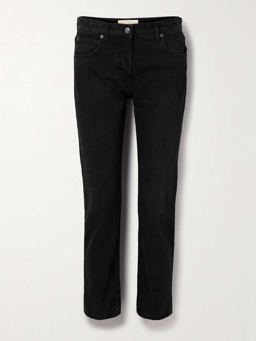 The Row Riaco Mid-rise Straight-leg Jeans