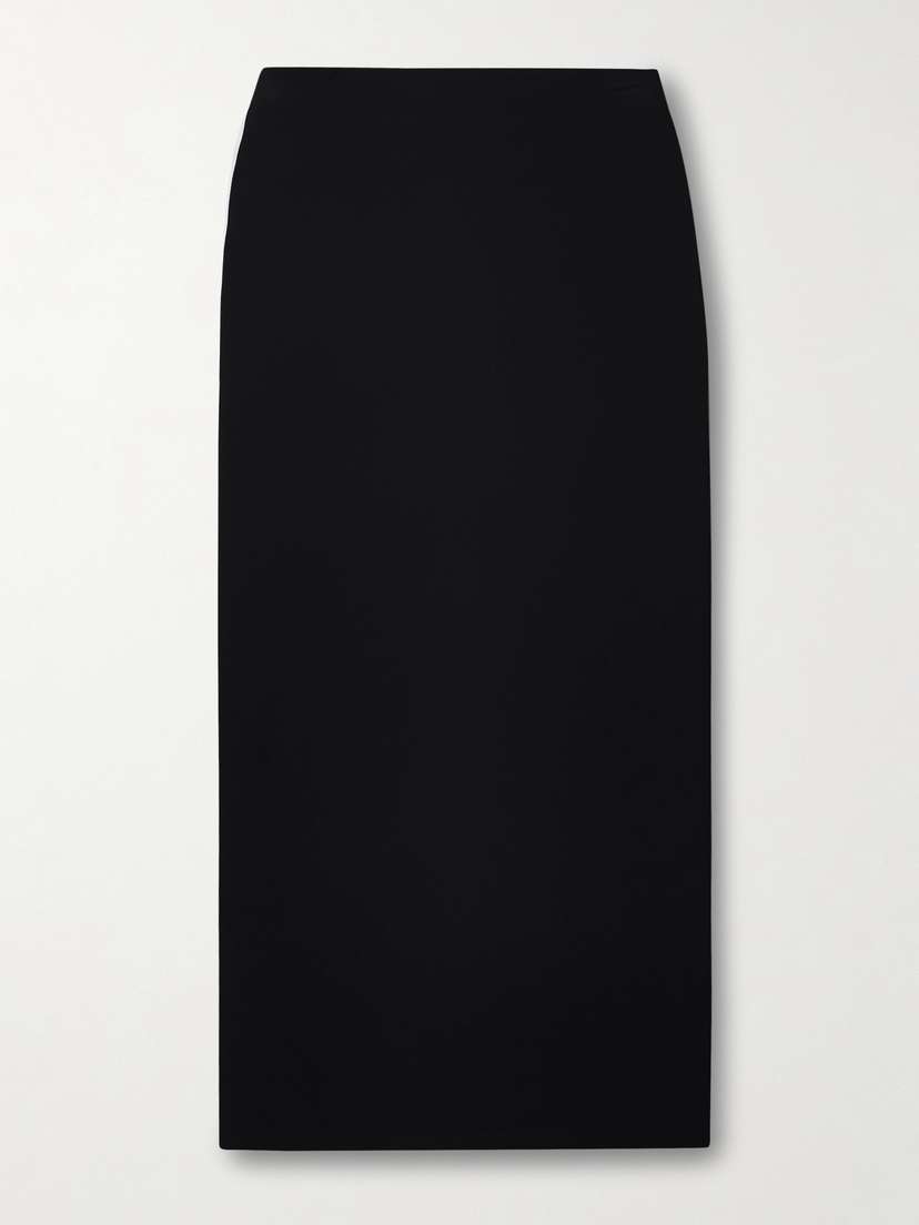 The Row Hodette Stretch-knit Midi Skirt