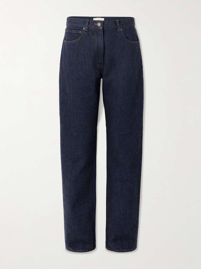 The Row Berty Mid-rise Straight-leg Jeans