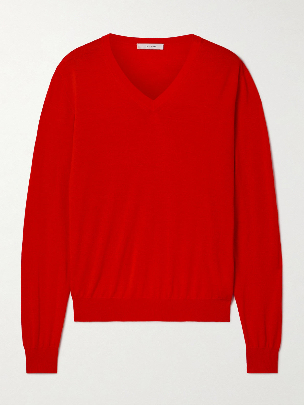 The Row - Haius Wool Sweater - Red
