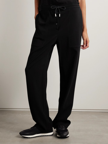 The Row Bonnette wool-blend straight-leg pants