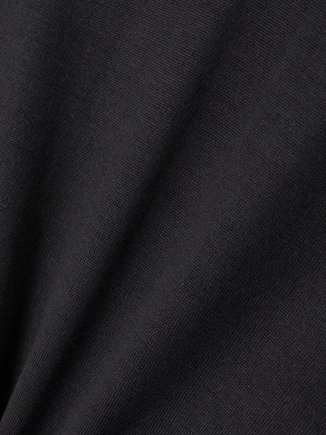 The Row Heva Wool-jersey Turtleneck Sweater In Gray