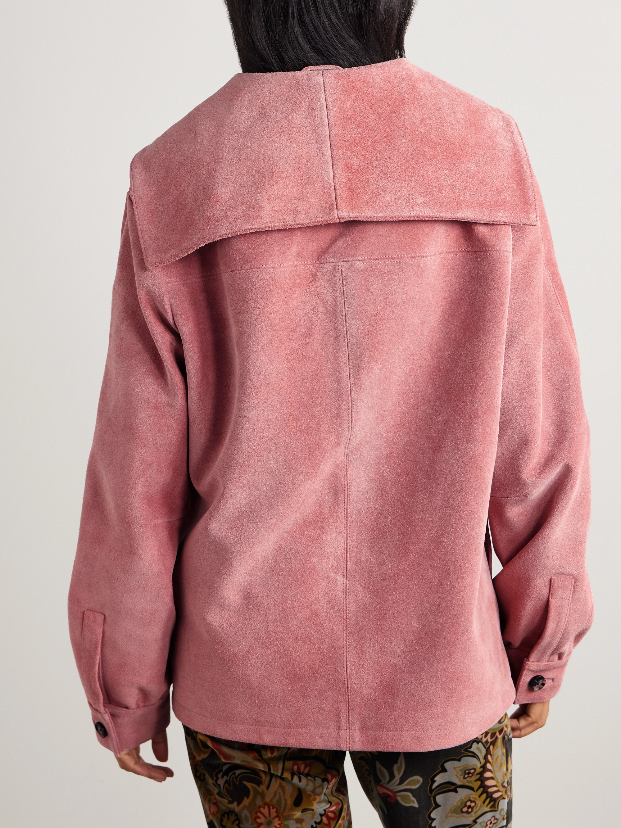 Bode Mariner suede jacket