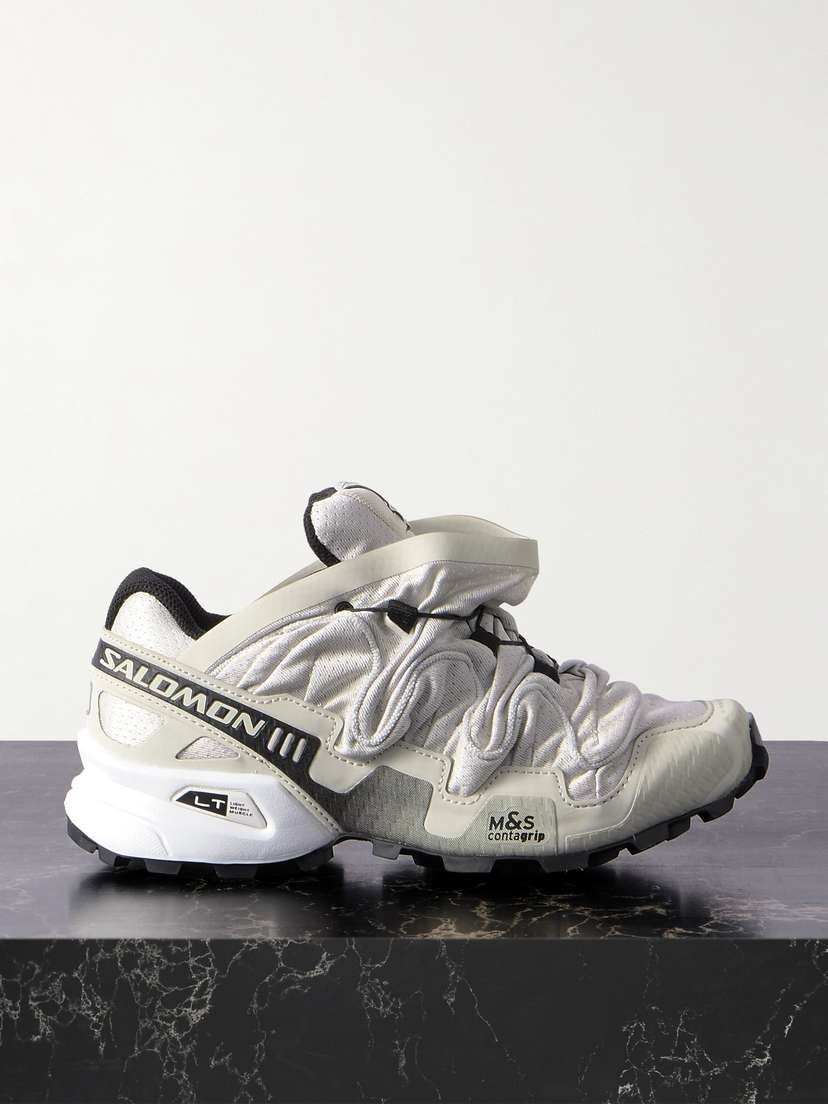 Salomon + Y/project Speedcross 3 Rubber-trimmed Mesh Sneakers