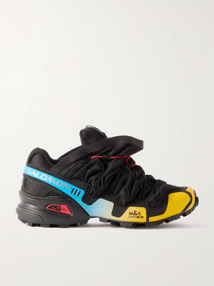 Salomon + Y/project Speedcross 3 Rubber-trimmed Mesh Sneakers