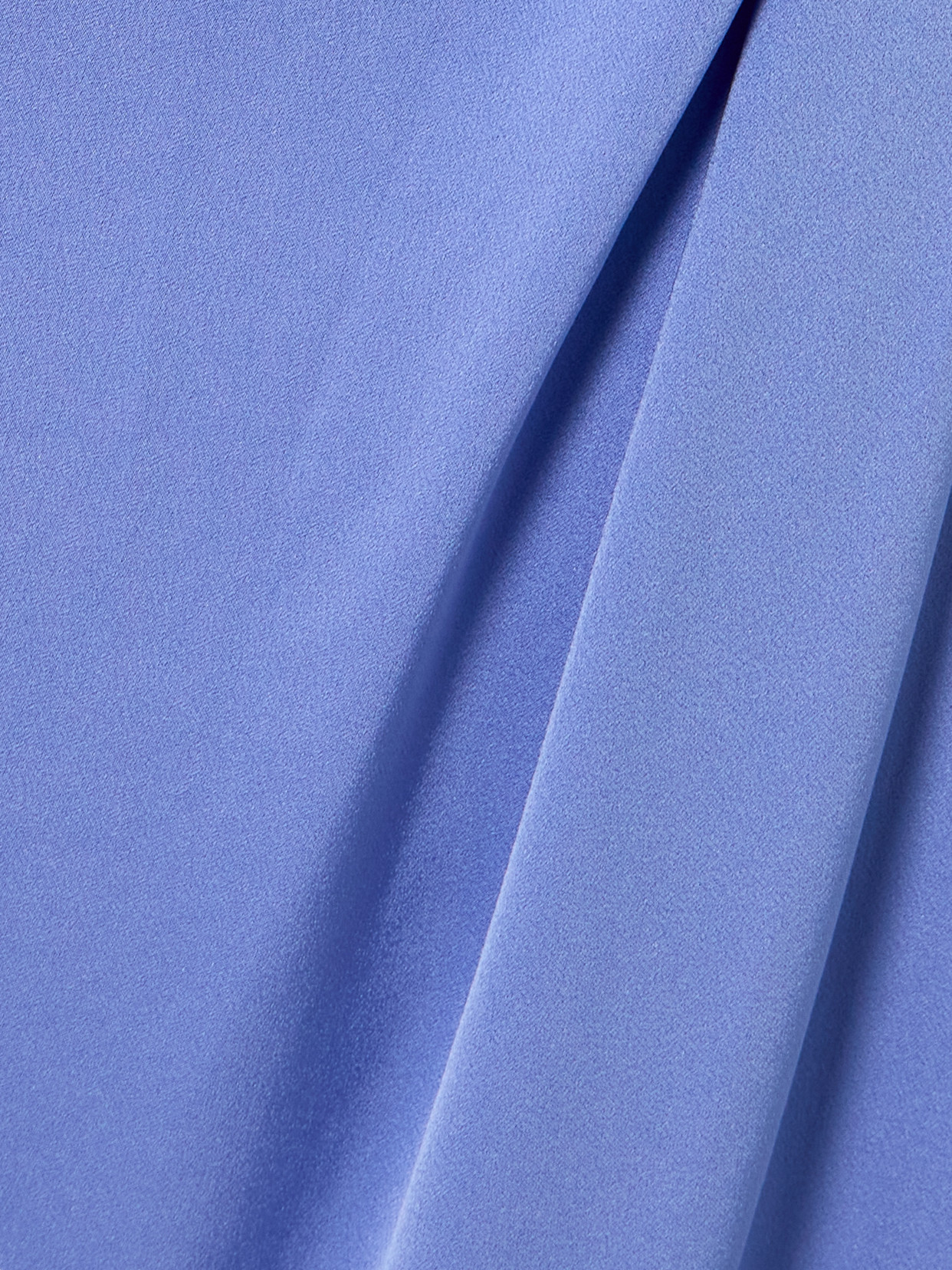 Alex Perry One-shoulder Gathered Satin-crepe Gown In Blue